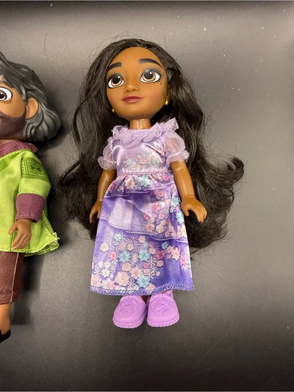 Disney Encanto Mini Doll Trio with Blue, Green, Purple Outfits